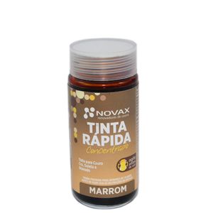 Tinta atanado rápida Novax 90ml - Marrom