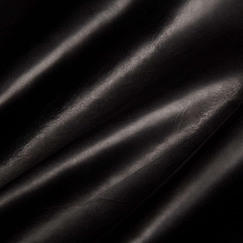 Couro Crazy Horse 12-14 mm Preto