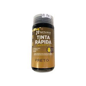 Tinta atanado rápida Novax 90ml - Preto