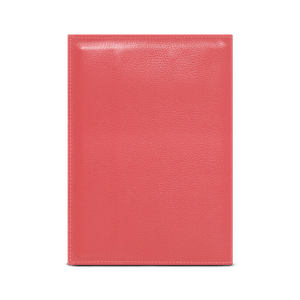 Caderno de Couro Vermelho