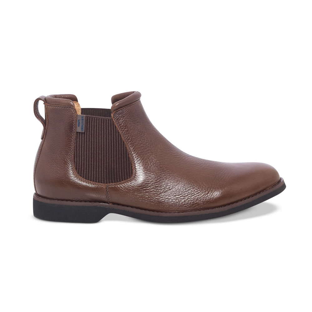 Botina Texas de couro café n° 41